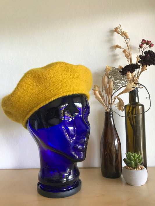 Eco-Dyed Beret