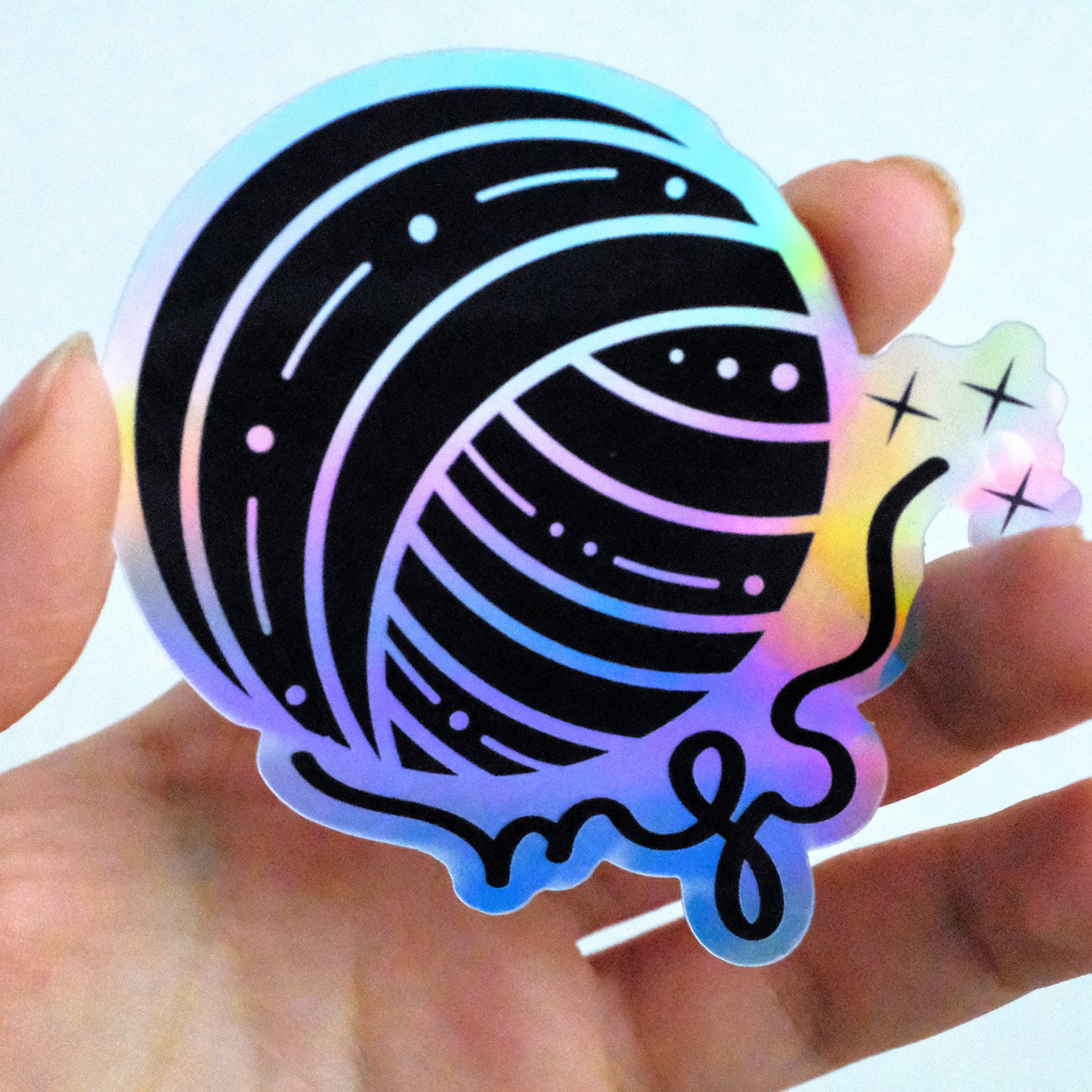 Magic Yarn Ball Sticker