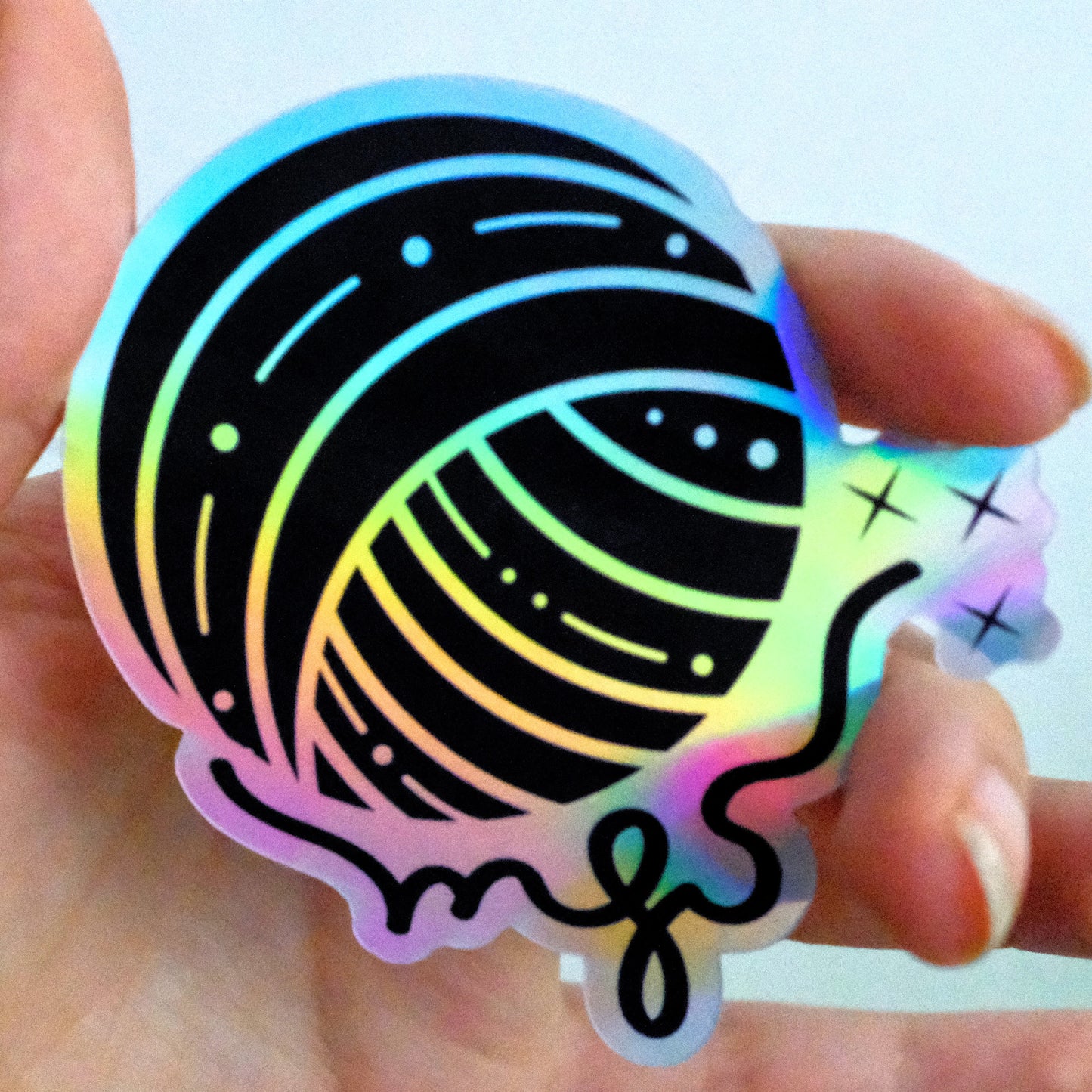 Magic Yarn Ball Sticker