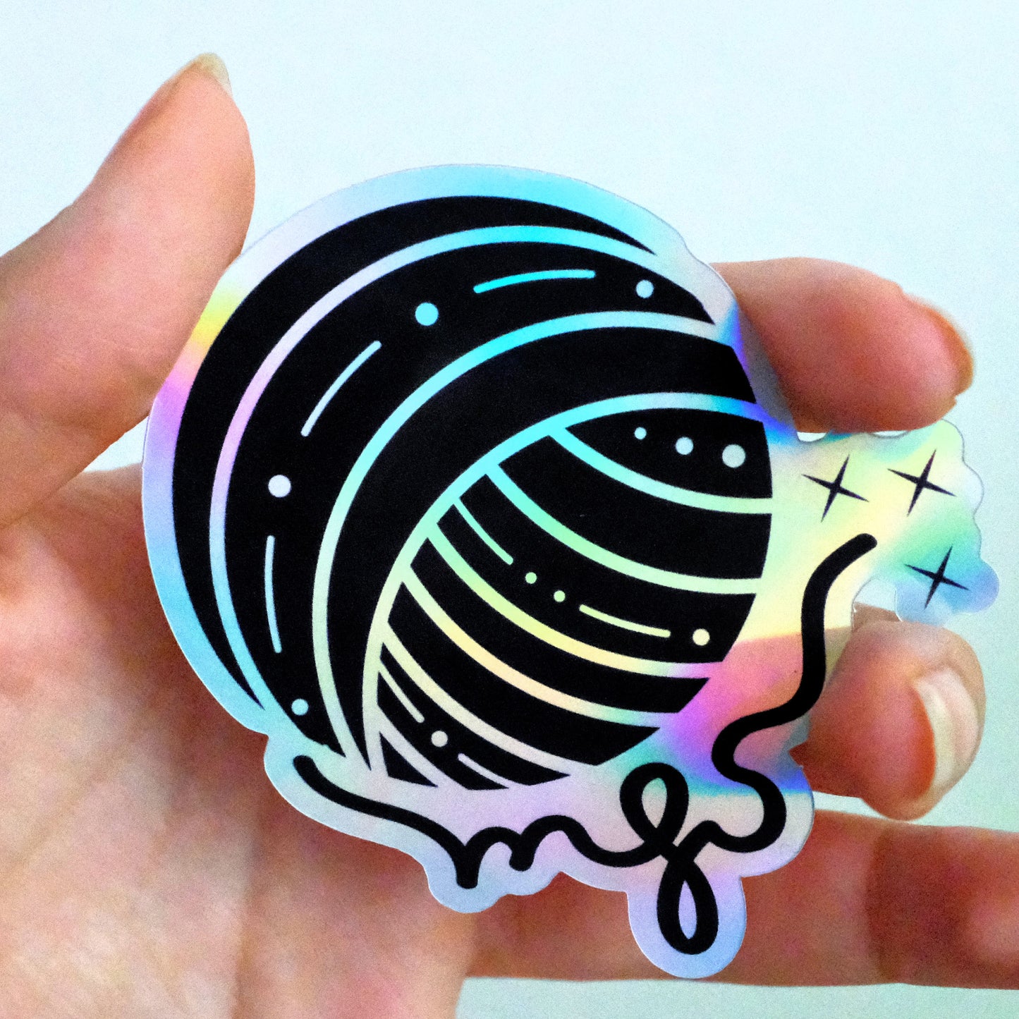 Magic Yarn Ball Sticker